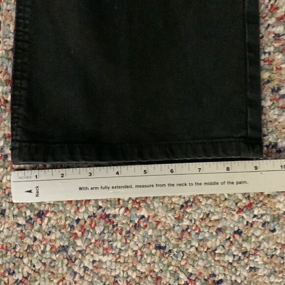 Chico’s Platinum Black Wash Mid-Rise Bootcut Jeans Size 0.5 Short (US 6) - Picture 11 of 11